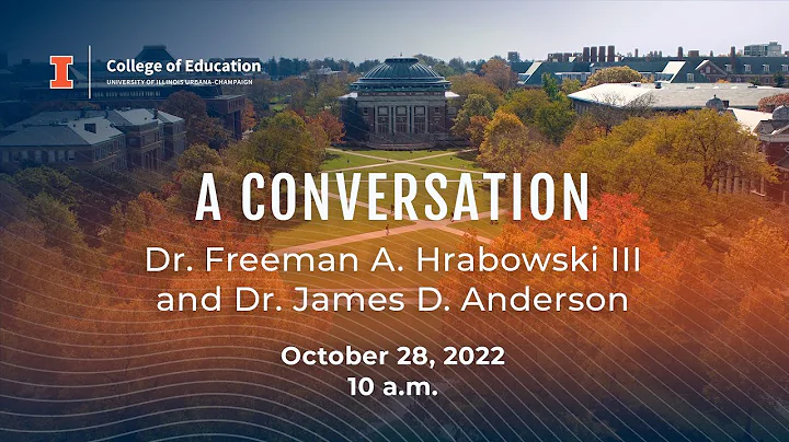 A Conversation with Dr. Freeman A. Hrabowski III a...