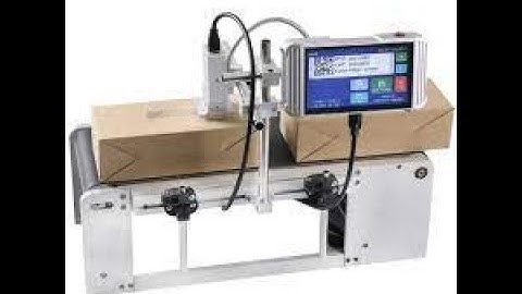 ONLINE THERMAL INKJET PRINTER To Print  MRP Rs. on the Corrugated Packaging Boxes