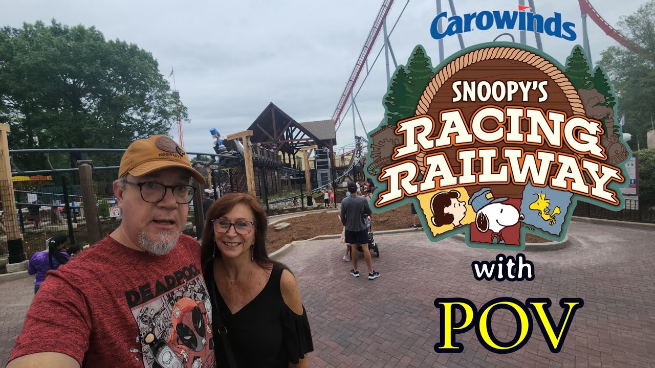 CAROWINDS: Bring the family NOW Snoopy's Racing Railway has opened ...