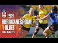 Hurricanes Poua vs Blues | Super Rugby Aupiki 2025 Round 1 Highlights