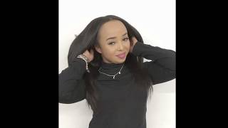 Full Weave Med Leaveout Hårförlängning