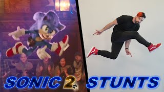 Stunts From Sonic the Hedgehog 2 (2022) In Real Life