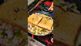 Onion bread omelette #shorts#platedbyhomechefbushra