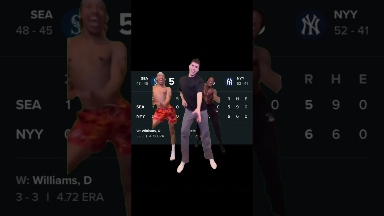 BALL GAME OVER, YANKEES WIN, DAAAAAAAAAAAA YANKEES WIN. 