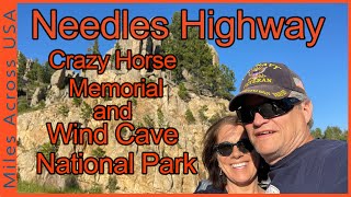 Needles Highway, Crazy Horse Memorial - Black Hills, SD by MilesAcrossUSA 145 views 1 month ago 17 minutes