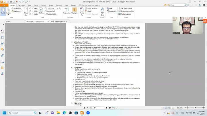 Đề cương lịch sử văn minh thế giới năm 2024