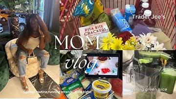 MOM VLOG| TRADER JOE