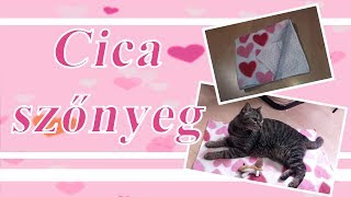 🐱Cica szőnyeg varrása🐈💗