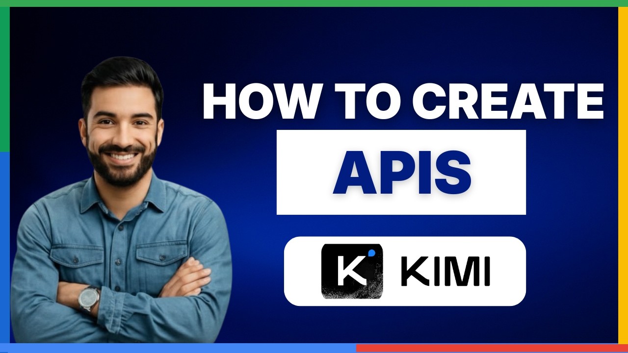 How to create APIs with Kimi AI[LATEST GUIDE] - YouTube