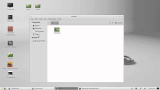 get root permissions for folder navigation in Linux Mint 13