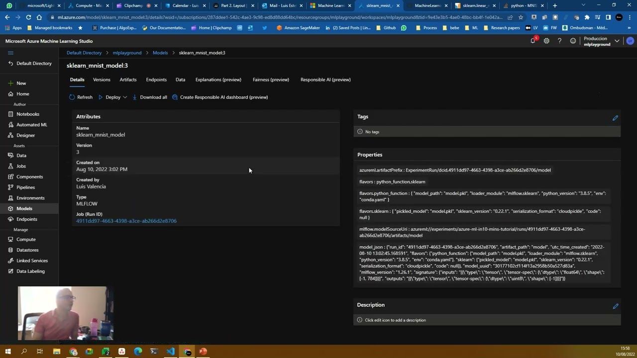 Quickstart: Train and deploy a model in Azure Machine Learning (10 mins)