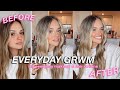 my everyday makeup & hair routine! GRWM 💫