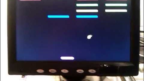 FPGA Simplistic Arkanoid