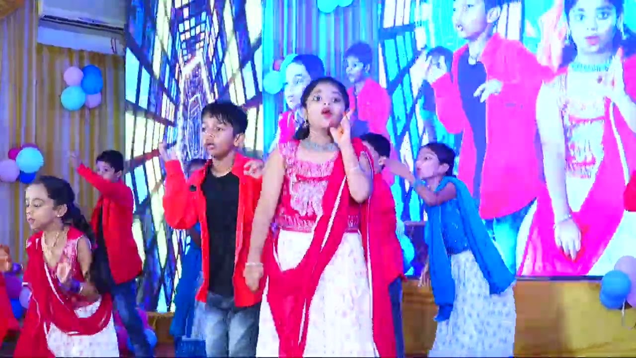 #Class 2 Kurchi Madatapetti performance #12th Annual day celebrations #Smartkidz Patashala #Khammam