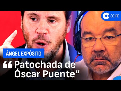 Expósito, sobre las palabras de Óscar Puente: "Anda que estamos para dar lecciones"