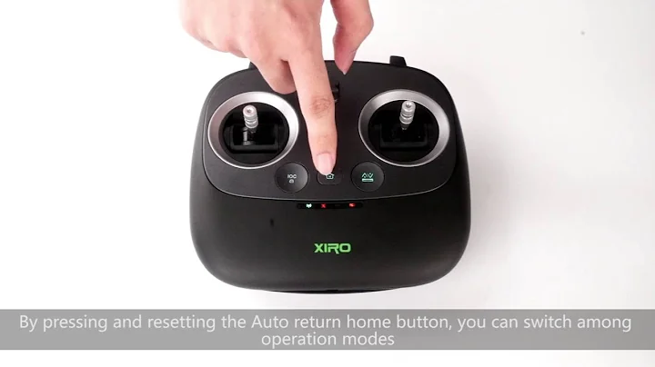 XIRO XPLORER Tutorial #10【Switching the Operation Modes on Remote Control】