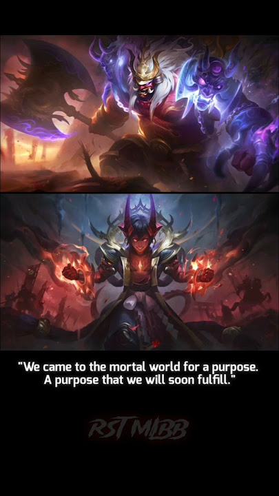 Franco King Of Hell X Dyrroth Naraka Flame Intraction #mobilelegends #mlbb #shorts
