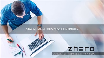 Staying Alive   Business Continuity