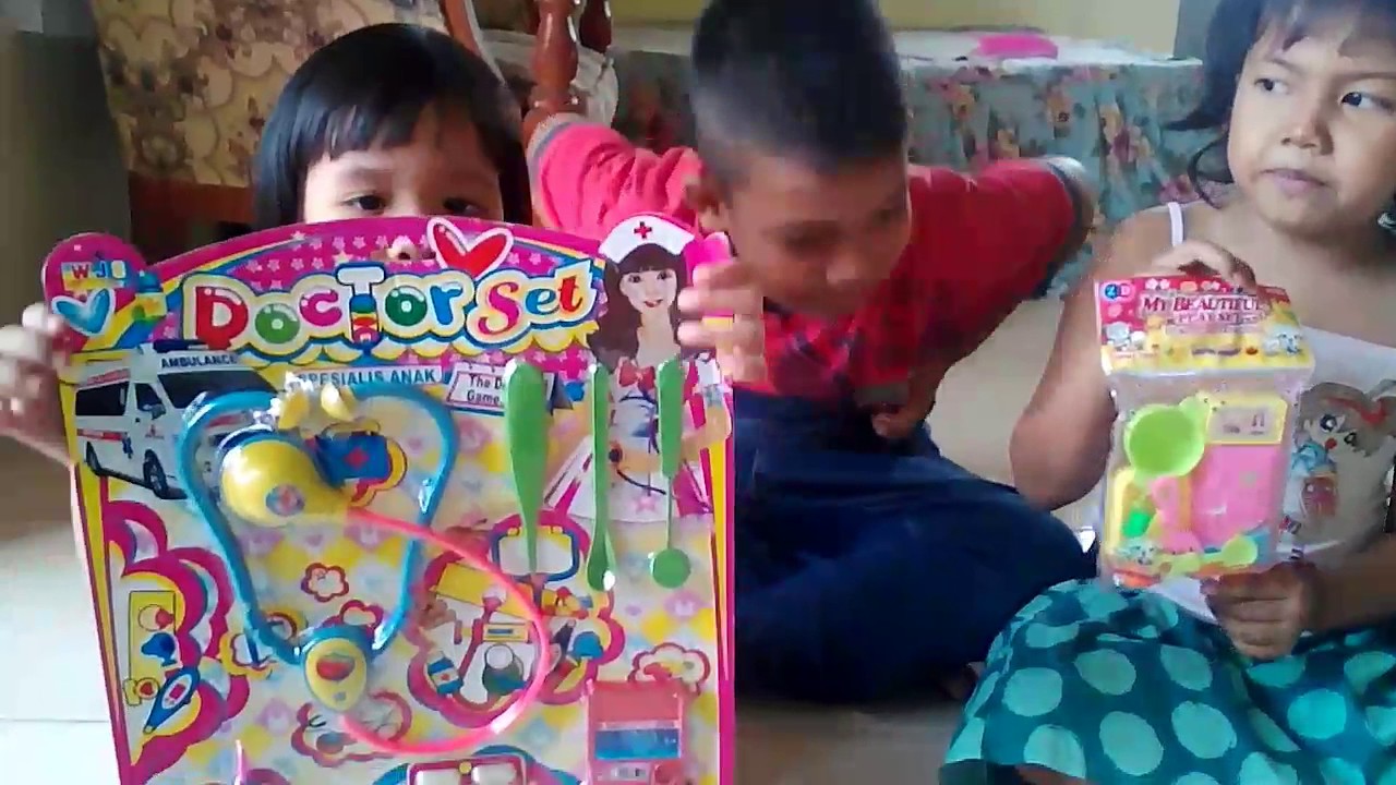 Mainan dokter dokteran - YouTube
