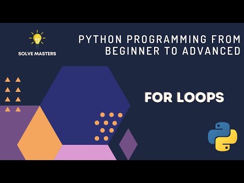 For Loops | Python Programming From Beginner To Advanced In Bengali | Solve Masters