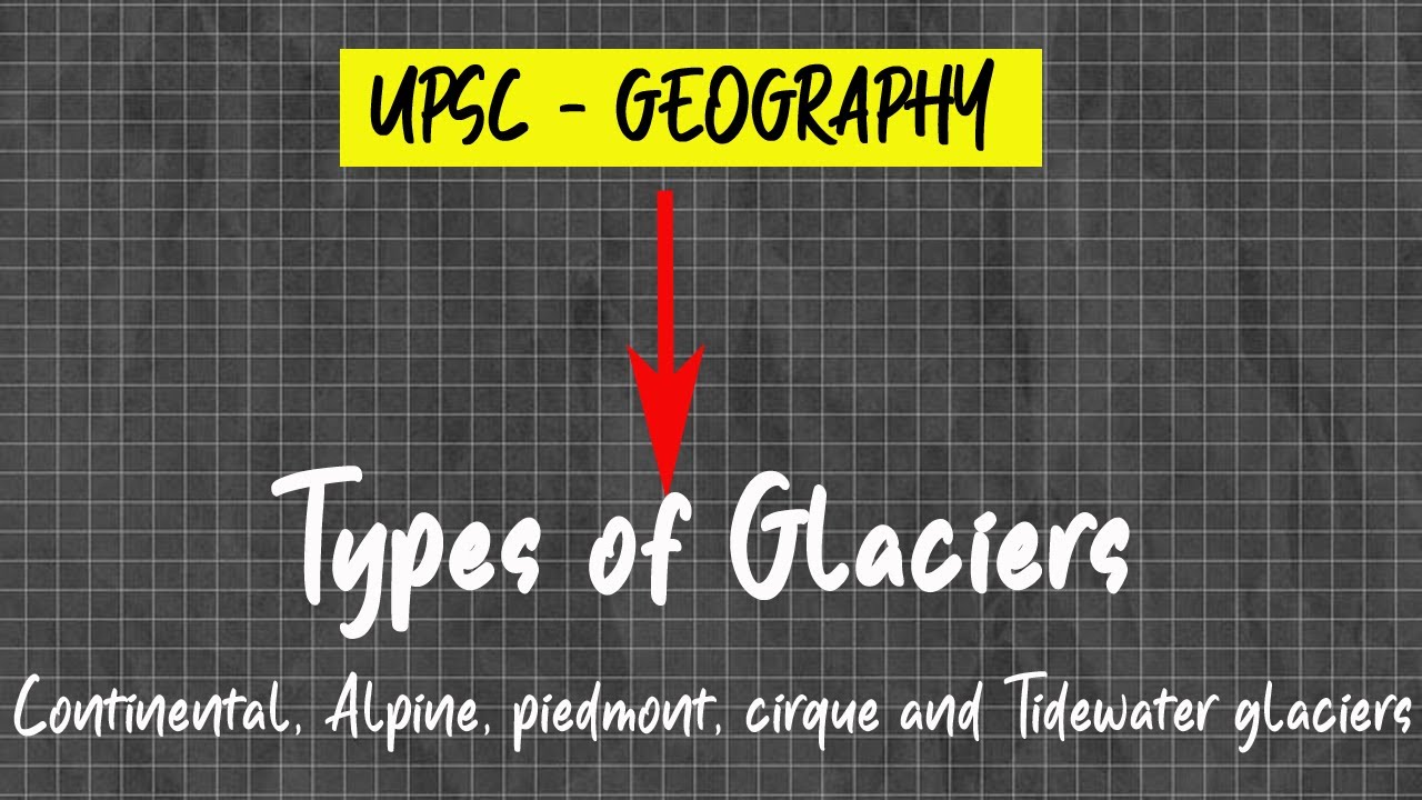 Types of Glaciers Glacier Types Continental,Alpine,Piedmont