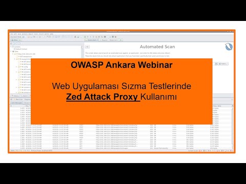 Video: Web uygulamalarını ve bileşenlerini taramak için hangi Owasp aracı kullanılabilir?