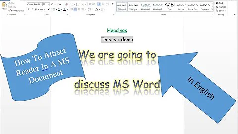 MS Word [Font Size, Colour, Theme, Bold, Italic, Underline & Effects] In English