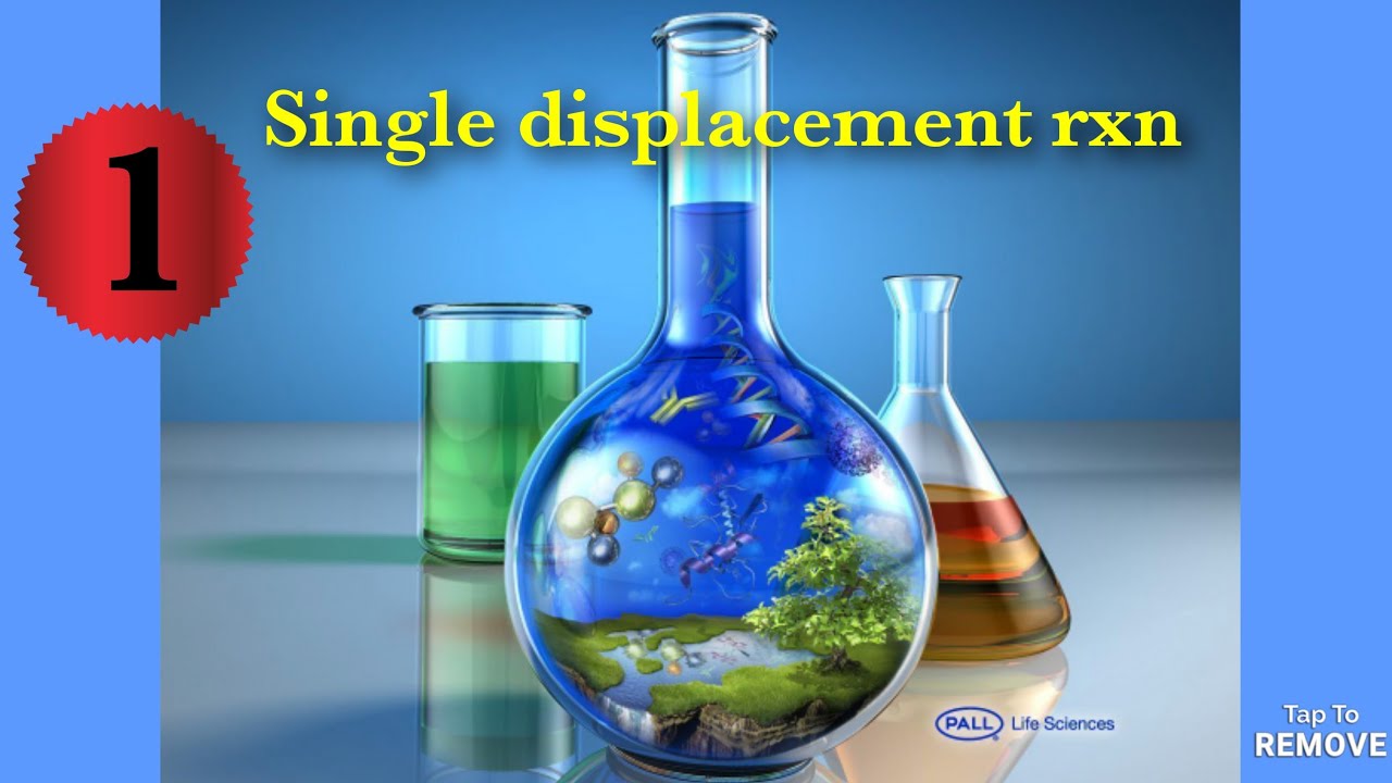 experiment 1, investigation of single displacement reaction - YouTube
