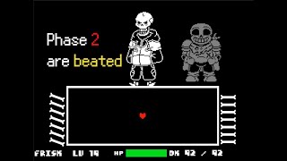 TS!Underswap Papyrus fight(Phase 2)