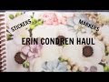 ERIN CONDREN HAUL