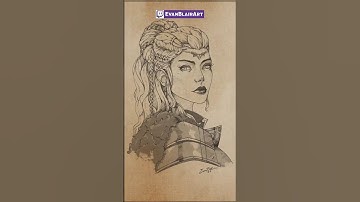 My favorite kind of D&D character to draw!