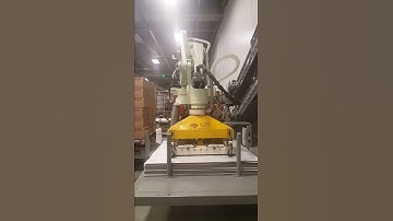 Palletizer Slipsheet fault