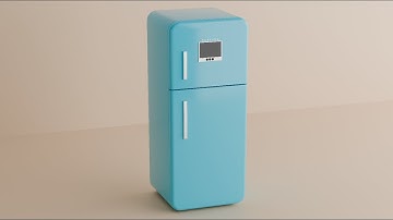 How to Model a Fridge in Blender