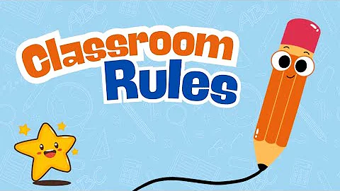 Classroom Rules Song | Don't eat the glue! *giggles guaranteed*