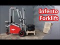 Build a DIY fully functional Forklift for Kids (Infento Creation 15)