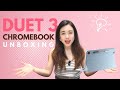 Lenovo Duet 3 Chromebook Unboxing - Great value and super cute!!