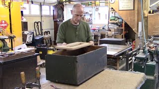 Repairing a Toy Chest  Thomas Johnson Antique Furniture Restoration