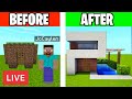 Surprising My Friend With House MAKEOVER in MINECRAFT!
