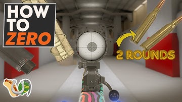 Fastest way to ZERO in H3VR