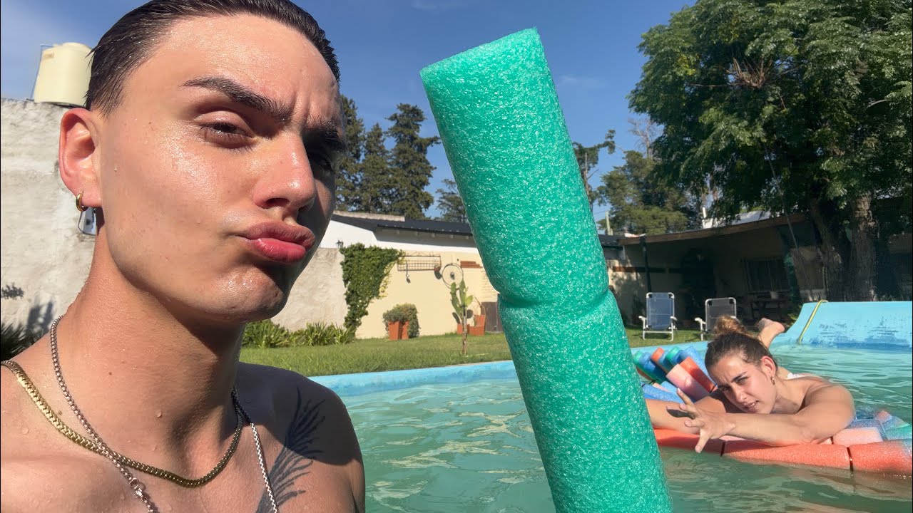 ASMR en la Pileta 💧 | Agua Relajante y Te Cuento Dónde Estuve