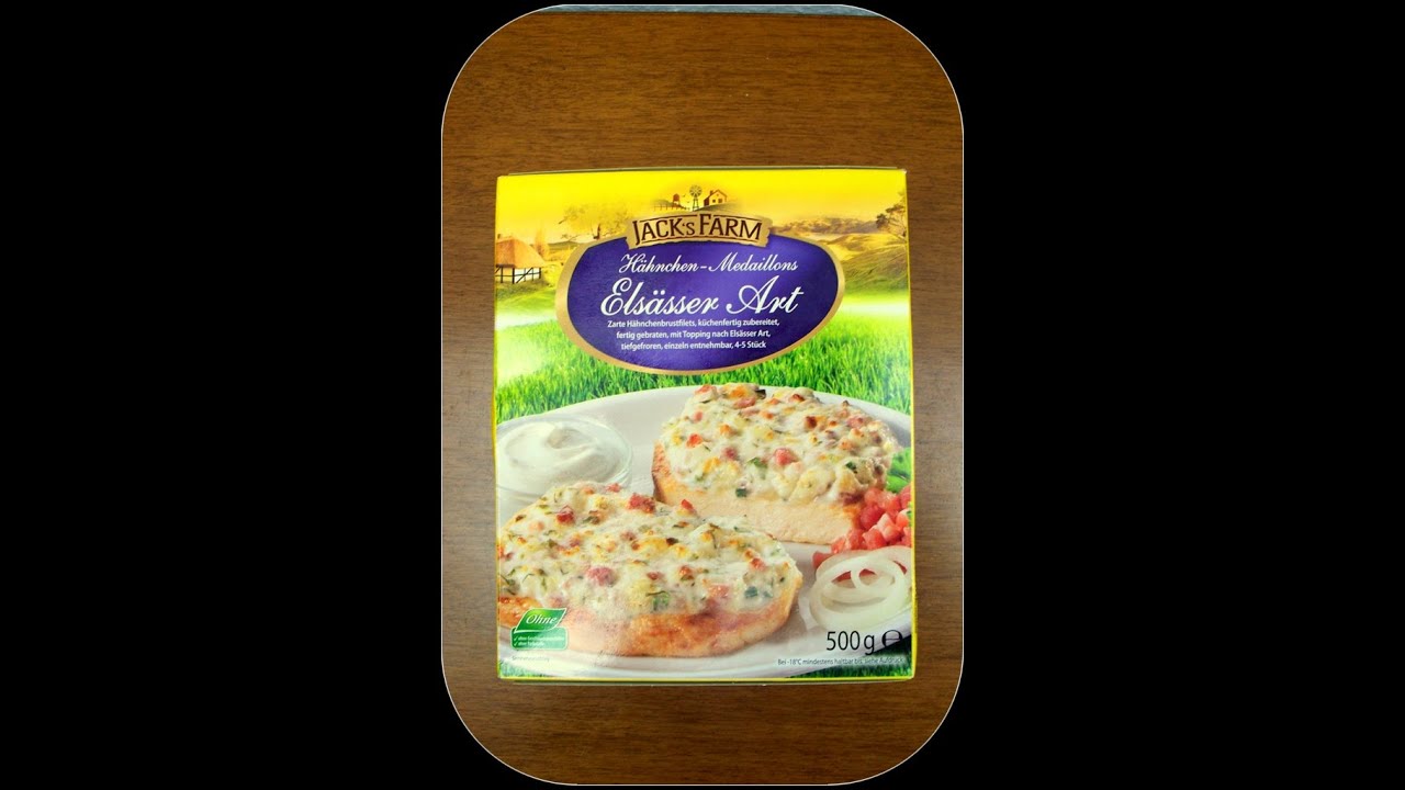 Jacks Farm Hahnchen Medaillons Elsasser Art Getestet Von Wieeswohlschmeckt Deutsch Youtube