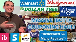 MASSIVE IBOTTA COUPONING HAUL! ~ REDEEMED SO MANY REBATES! ~ WALMART / KROGER / DOLLAR TREE / WAGS by OhioValleyCouponer 5,673 views 1 month ago 13 minutes, 9 seconds
