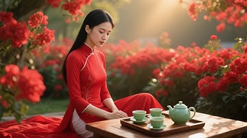 Nhạc Hòa Tấu Đàn Tranh Sáo Trúc Êm Dịu – Nhạc Nghe Khi Uống Trà & Thư Giãn Tĩnh Tâm | Lục Tỉnh Music