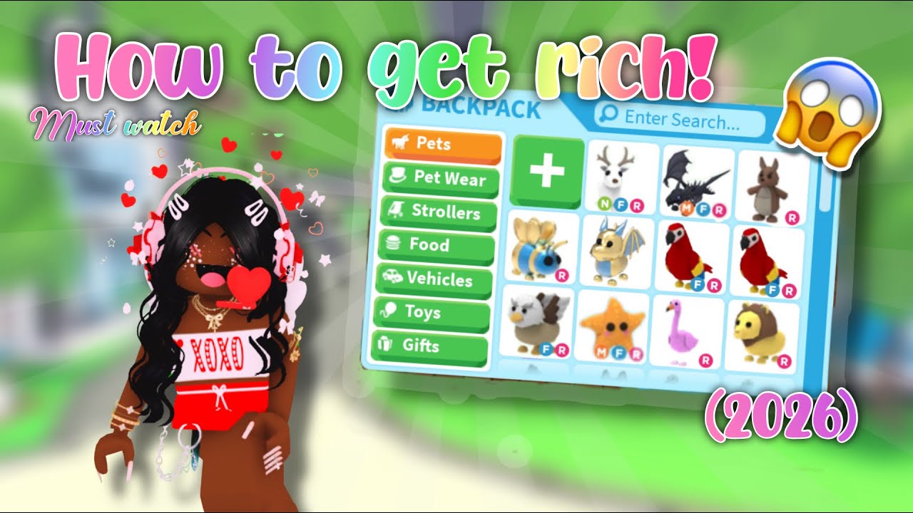 5 Tips to Get RICH in Adopt Me 2026 💰✨