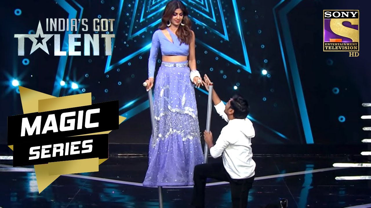 How Is Shilpa Standing In Air?! | India's Got Talent Season 9 | Magic Series