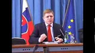 Robert Fico (Pišta Lakatoš) - Tlačová konferencia o snehu v Tatrách