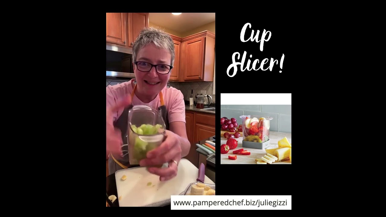 I'm totally in 🩷love🩷 with our new Cup Slicer! Sliced a whole