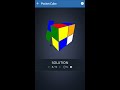 Android cube solver application  cube 2x2 3x3 skewb pyraminx