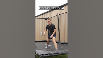How to Learn a FRONT FLIP on Trampoline!