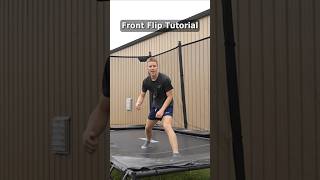 How to Learn a FRONT FLIP on Trampoline! Net Worth